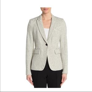 Veronica Beard Cutaway Tweed Dickey Jacket NWT